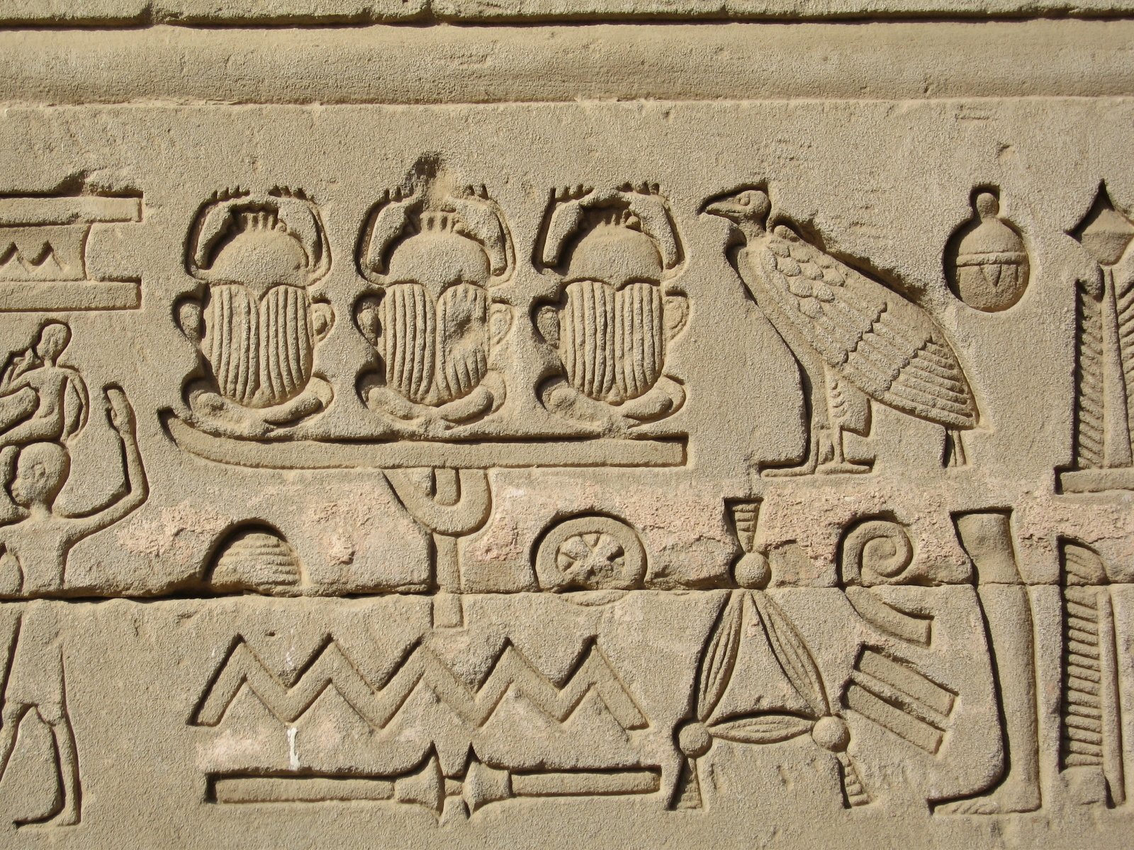 Egyptian Hieroglyphs.
